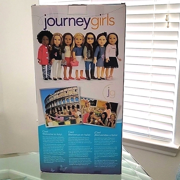 Journey Girls 18" Kelsey Italy 2015 Toys"R"US, New Sealed - Picture 5 of 15